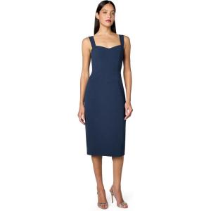 imageDress The Population Womens Nicole Sweetheart Neck Bodycon Midi DressNavy
