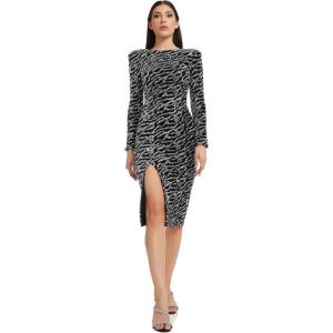 imageDress the Population Womens Natalie Bodycon Midi DressBlacksilver