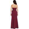 image:imageDress The Population Womens Kai Bodycon Maxi DressBurgundy
