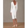 image:imageDress the Population Womens Emery Dress White XXSmall