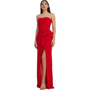 image:imageDress The Population Womens Kai Bodycon Maxi DressRouge