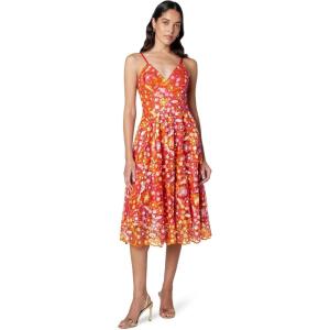image:imageDress The Population Womens Maren Fit and Flare Midi DressPoppy Multi