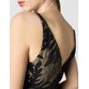 image:imageCourtney Sequin Overlay DressBlacknude