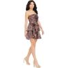 image:imageDress The Population Womens Callie Fit and Flare Mini DressRaspberry Multi
