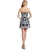 image:imageDress The Population Womens Callie Fit and Flare Mini DressSilverblack