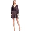 image:imageDress The Population Womens Darla Fit and Flare Mini DressMocha