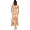 image:imageDress The Population Womens Sierra Fit and Flare Midi DressAmber Multi