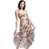image:imageDress The Population Womens Sierra Fit and Flare Midi DressLilac Multi