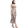 image:imageDress The Population Womens Sierra Fit and Flare Midi DressLilac Multi