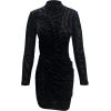 image:imageDress the Population Womens Fawn Bodycon Mini DressBlacknude