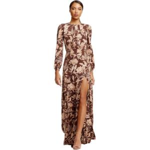 image:imageDress The Population Womens Joni Mermaid Maxi DressMocha Multi
