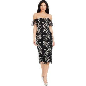 image:imageDress the Population Black Geometric StickerBlacksilver