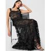 image:imageDress The Population Womens Anabel Sweetheart Bustier Maxi DressBlack