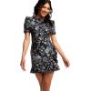 image:imageDress The Population Womens Brittany Bodycon Mini DressNavy Multi