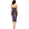 image:imageDress The Population Womens Erica Bodycon Midi DressBlack Multi