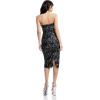 image:imageDress The Population Womens Irina Bodycon Midi DressBlack Multi
