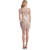 image:imageDress The Population Womens Lee Bodycon Mini DressRose Gold Multi