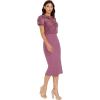 image:imageDress The Population Womens Marianne Bodycon Midi DressOrchid