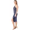 image:imageDress The Population Womens Palmer Bodycon Midi DressSpecial Occasion DressNavy Multi