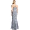 image:imageDress The Population Womens Scarlett Mermaid Maxi DressGraphite Blue Multi