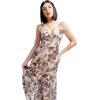 image:imageDress The Population Womens Sierra Fit and Flare Midi DressLilac Multi