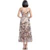 image:imageDress The Population Womens Sierra Fit and Flare Midi DressLilac Multi
