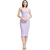 image:imageDress The Population Womens Viviana Bodycon Midi DressLavender
