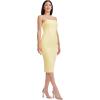image:imageDress The Population Womens Viviana Bodycon Midi DressPastel Yellow