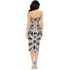 image:imageDress The Population Womens Viviana Bodycon Midi DressSilverblack