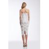 image:imageDress The Population Womens Viviana Bodycon Midi DressWhitenude