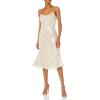 image:imageDress the Population Womens Antonia Sequin Lace Fit amp Flare Midi DressOffwhite