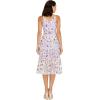 image:imageDress the Population Womens Blair Fit and Flare Midi DressLavender Multi