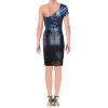 image:imageDress the Population Womens Debbie Ombre Sequin Mini Dress Navy S