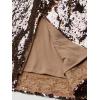 image:imageDress the Population Womens Marcella Cap Sleeve Scoop Back Sequin Midi DressRose Gold