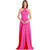 image:imageDress the Population Womens Meg Fit and Flare Maxi DressBright Fuchsiapoppy