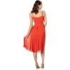 image:imageDress the Population Womens Mercy Fit and Flare Midi DressPoppy