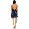 image:imageDress the Population Womens Saxon Fit and Flare Mini DressNavy Multi