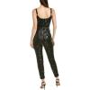 image:imageDress the Population womens Chloe Sleeveless Sequin Fitted JumpsuitJumpsuitBlackNavy