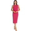 image:imageDress The Population Womens Amada Sheath Midi DressBegonia