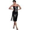 image:imageDress The Population Womens Rory Bodycon Midi DressBlack