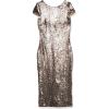 image:imageDress the Population Womens Marcella Cap Sleeve Scoop Back Sequin Midi DressRose Gold