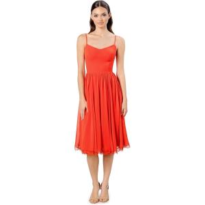 image:imageDress the Population Womens Mercy Fit and Flare Midi DressPoppy