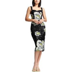 image:imageDress the Population Womens Nicole Sheath Dress Black Multi XS