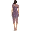 image:imageDress The Population Womens Lia Bodycon Midi DressSpecial Occasion DressDusty Lavender