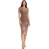 image:imageDress The Population Womens Lia Bodycon Midi DressSpecial Occasion DressMauve