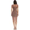 image:imageDress The Population Womens Lia Bodycon Midi DressSpecial Occasion DressMauve