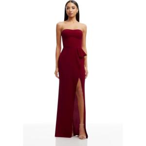 image:imageDress The Population Womens Kai Bodycon Maxi DressGarnet