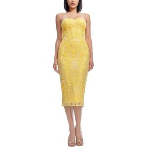 image:imageElegant Beaded Bodycon Midi Dress by ShaileneCanary
