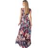 image:imageDress The Population Womens Jaclyn Fit and Flare Maxi DressSpecial Occasion DressNavy Multi
