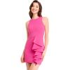 image:imageDress The Population Womens Judie Bodycon Mini DressBright Fuchsia